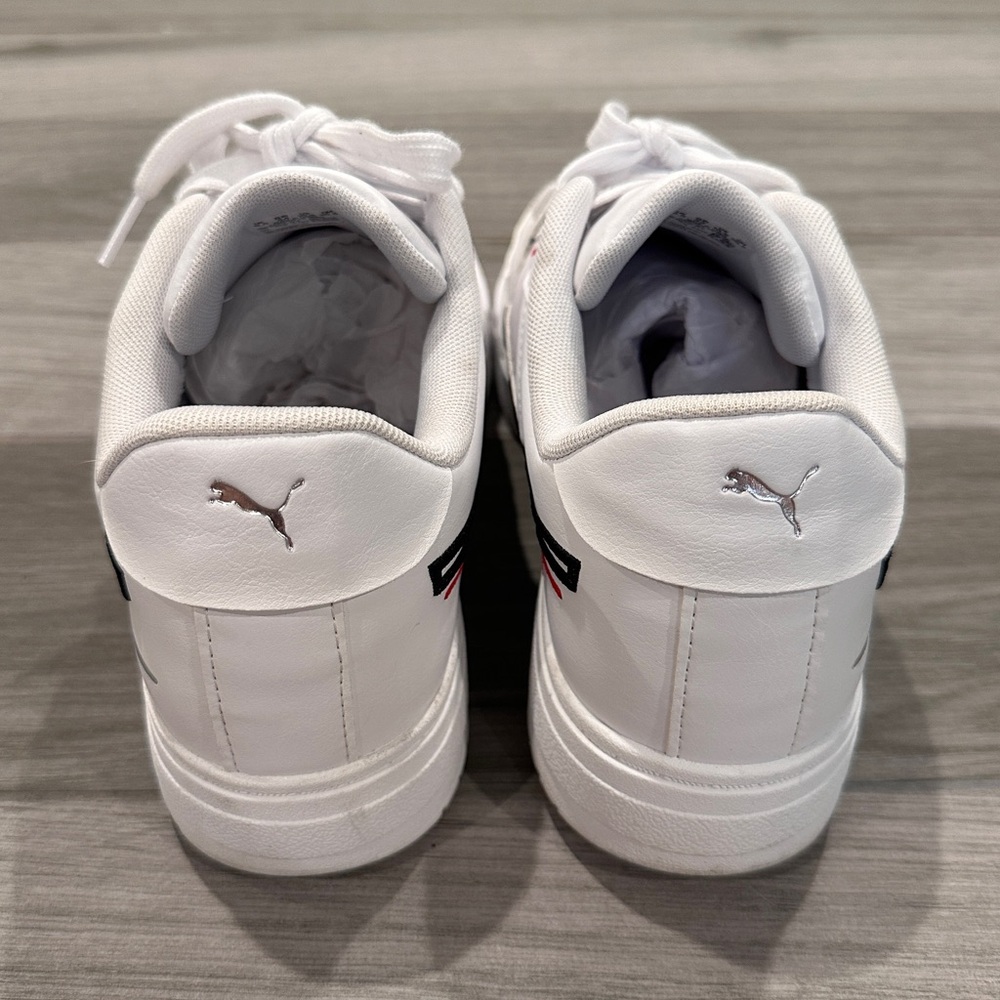 PUMA Ca Pro Embroidered Lace Up  Mens White Sneakers Casual Shoes 381055-01 - Picture 5 of 9
